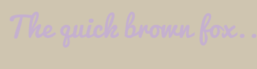Image with Font Color C5B0CF and Background Color CFC5B0